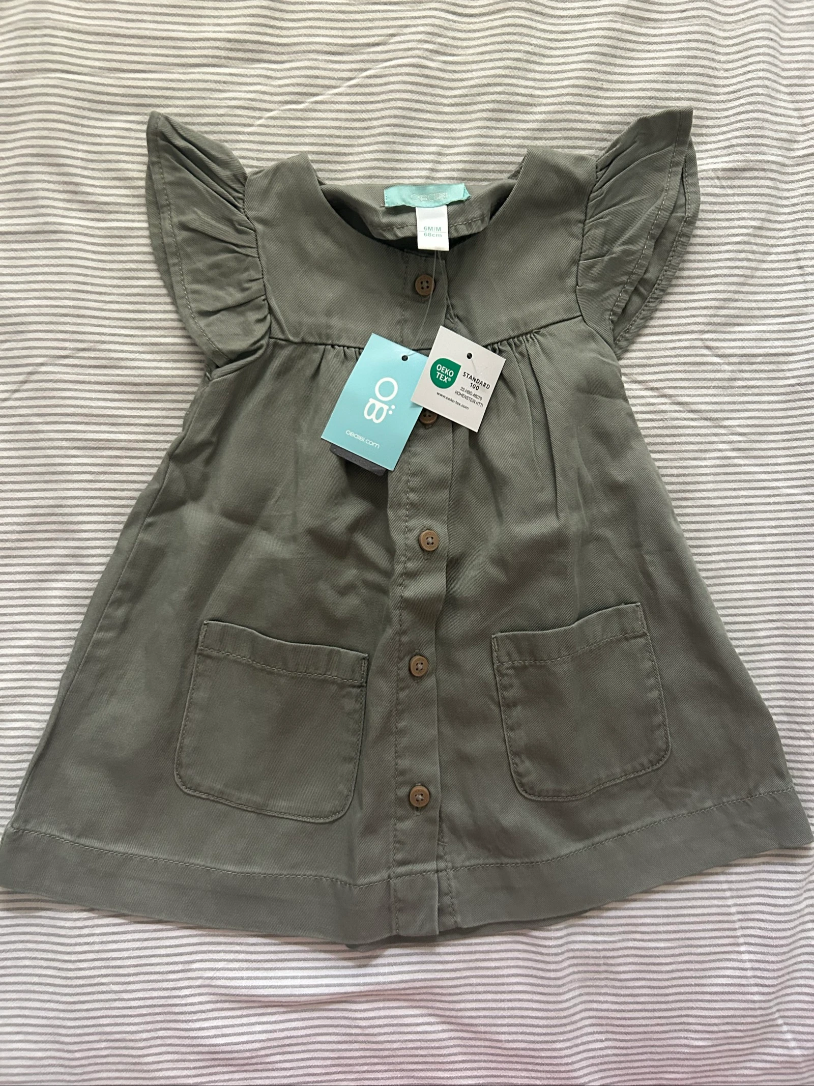 Lote de 2 vestidos nuevos con etiquetas – Okaïdi & Sergent Major – 6 meses / 68cm – photo 2